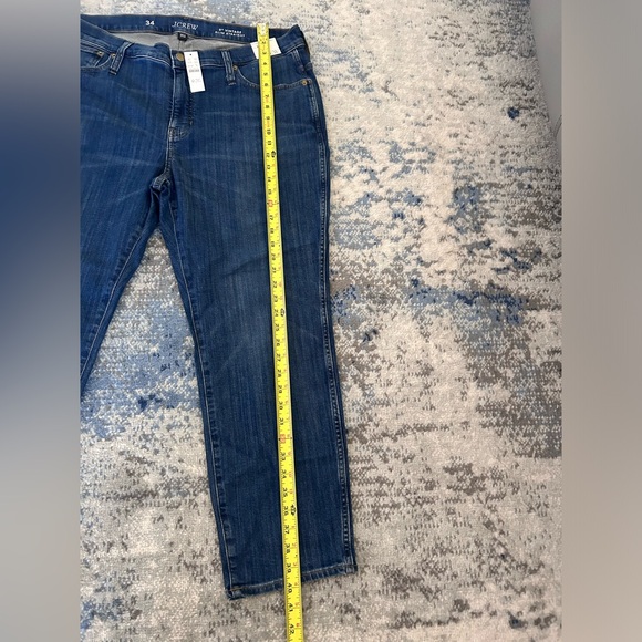 J crew 9" vintage slim-straight jean in color Wakeman wash brand new size 34 - Picture 11 of 14